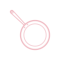 Objects Cooking Pans Frying Pan 12 Inch Silhouette Svg Vector, Free Vectors File